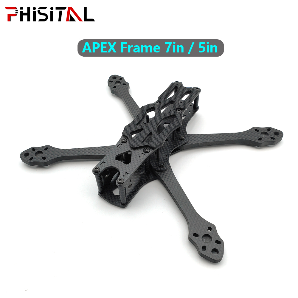 Drone Cinematic - APEX-Rahmen, 7 Zoll/6 Zoll/5 Zoll, Carbonfaser-Quadcopter-Rahmen-Set